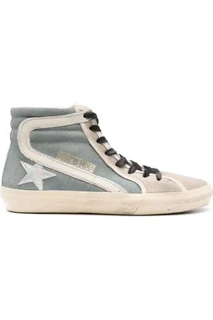 Golden Goose Baskets Slide en daim