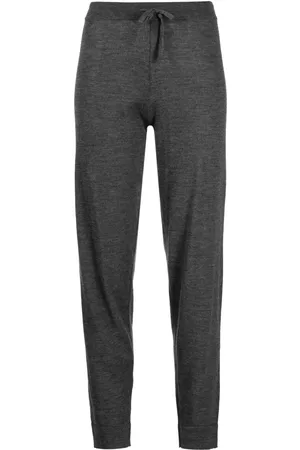 Cashmere In Love Pantalon en maille fine à lien de resserrage