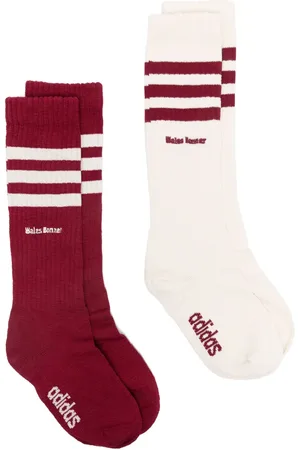 adidas Lot de deux paires de chaussettes à logo brodé