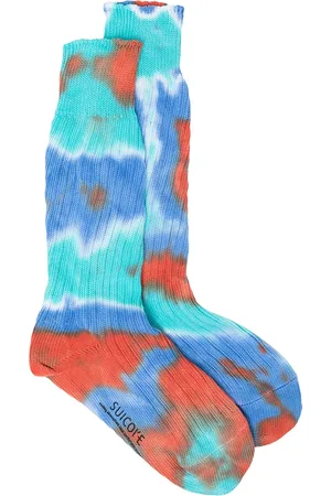 SUICOKE Chaussettes à motif tie dye