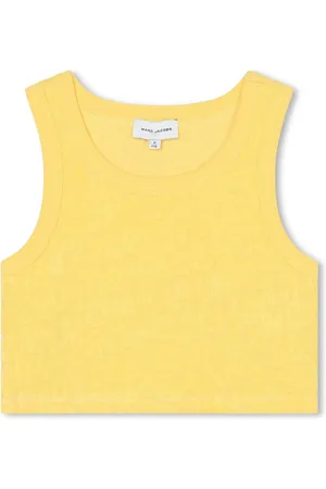 Marc Jacobs Haut crop à logo en jacquard
