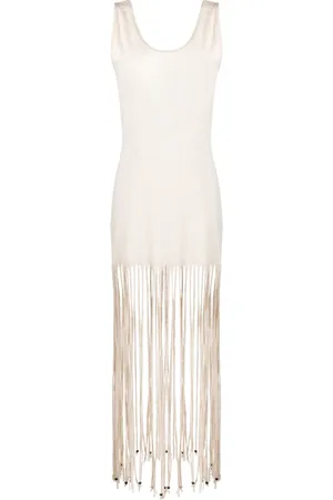 Alanui Robe longue Monsoon à franges