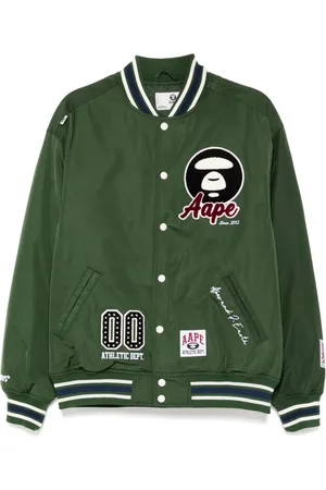 A Bathing Ape Veste bomber à logo