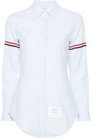 Thom Browne Chemise en coton à rayures