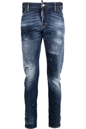 Dsquared2 Jean cigarette à taille basse