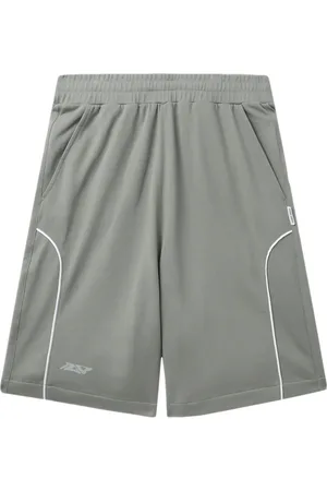 Izzue Short en coton à rayures