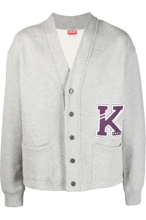 Kenzo Cardigan à logo appliqué