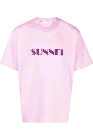 SUNNEI T-shirt en coton à logo brodé