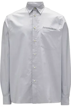J.W.Anderson Chemise en coton à logo brodé