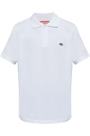 Diesel Polo en coton à logo appliqué