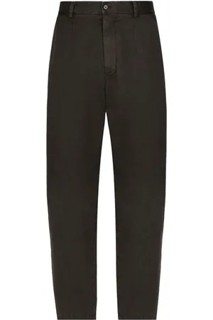 Dolce & Gabbana Pantalon fuselé à étiquette logo