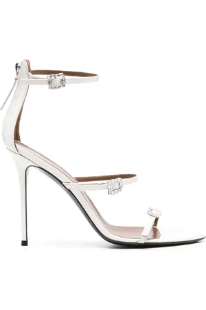 Giuseppe Zanotti Sandales en cuir à fini verni 105 mm