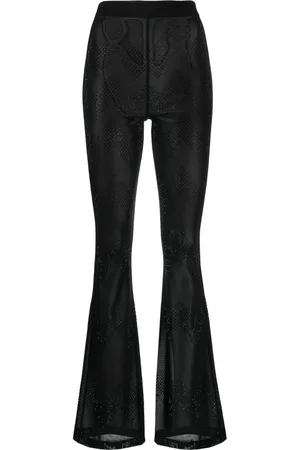 Cynthia Rowley Pantalon Amelia à ornements en cristal