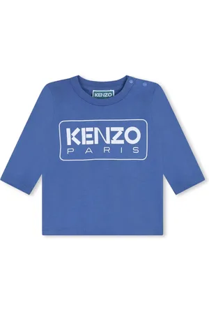 Kenzo T-shirt en coton à logo imprimé