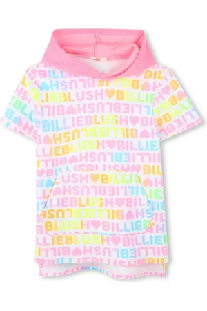 Billieblush Robe à logo imprimé