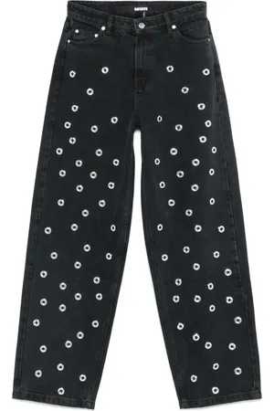 ROTATE Jean à taille haute