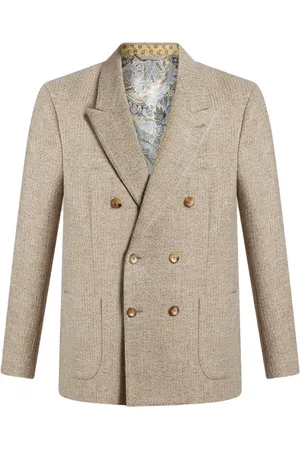 Etro Blazer croisé à revers pointus