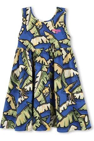 Kenzo Robe à imprimé végétal