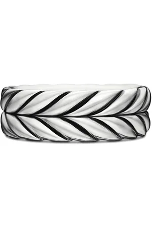 David Yurman Bague Chevron en sterling (8,5 mm)