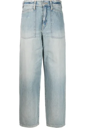 Kenzo Jean ample à coupe courte