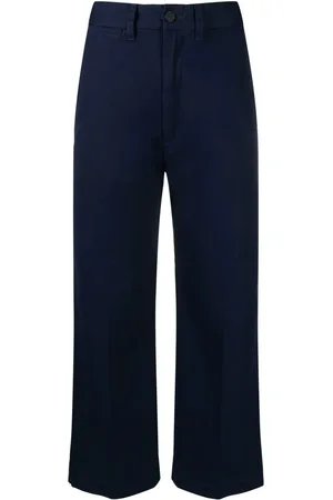Ralph Lauren Pantalon de tailleur à coupe crop