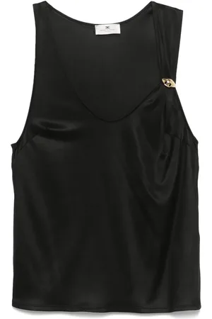 Elisabetta Franchi Débardeur à broche logo