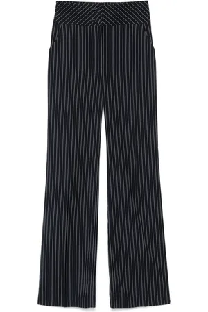 MITILIANE COUTURE Pantalon à fines rayures