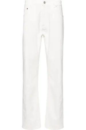 Etro Jean droit à motif cachemire en jacquard