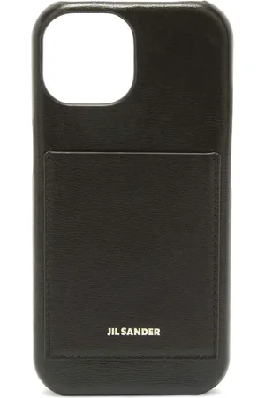 Jil Sander étui pour smartphone en cuir à logo embossé