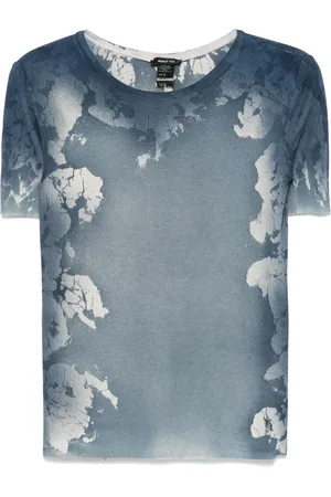 AVANT TOI T-shirt en maille fine à design nervuré