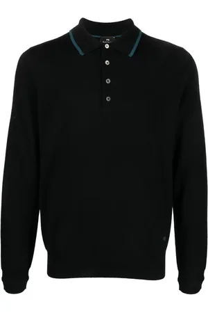 Paul Smith Polo en mérinos à logo brodé