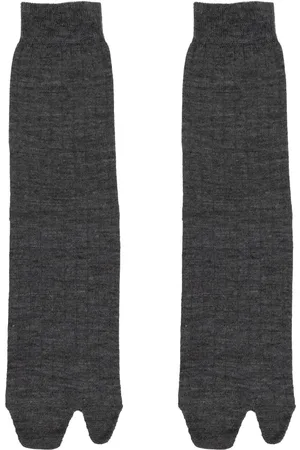 Maison Margiela Chaussettes en maille nervurée
