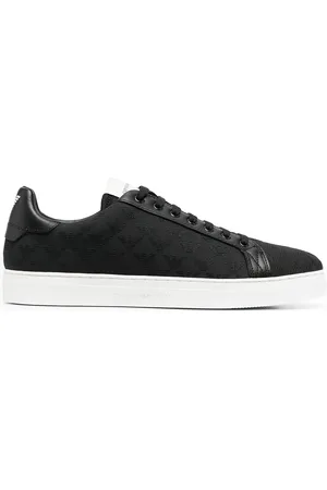 Emporio Armani Baskets à design matelassé