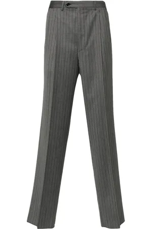 CANALI Blazer en laine vierge à fines rayures