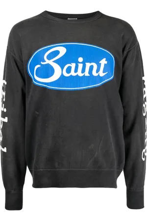 SAINT MXXXXXX Sweat en coton à logo imprimé