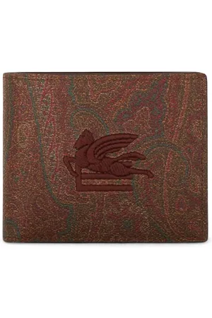 Etro Portefeuille à imprimé cachemire