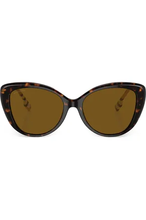 Burberry Lunettes de soleil à monture papillon