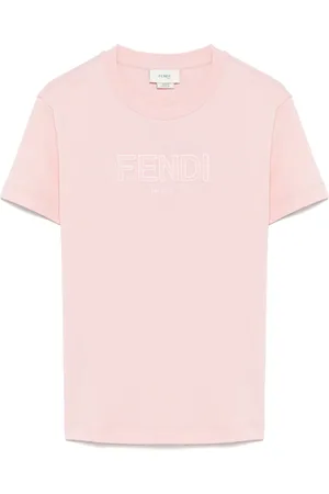 Fendi T-shirt à logo brodé