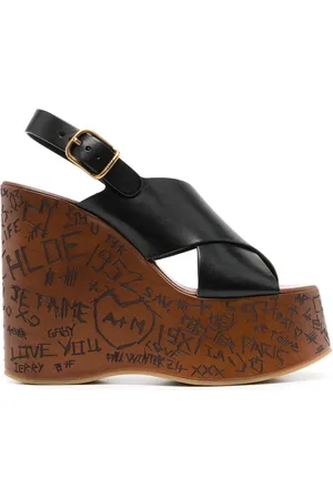 Chloé Sandales compensées Maxime 130 mm