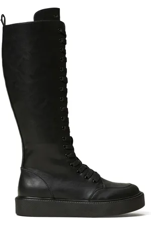 Twin-Set Bottines vernies à lacets