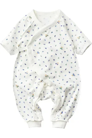 Familiar Grenouillère en coton à imprimé graphique