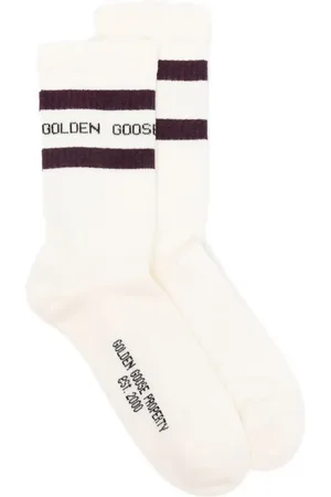 Golden Goose Chaussettes à effet usé
