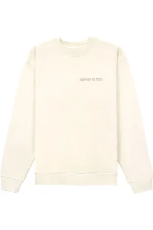 Sporty & Rich Sweat Avant Garde à logo imprimé
