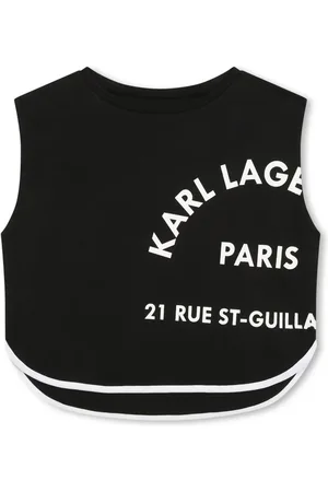 Karl Lagerfeld Haut à logo imprimé