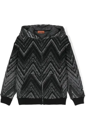Missoni Veste à motif chevrons imprimé