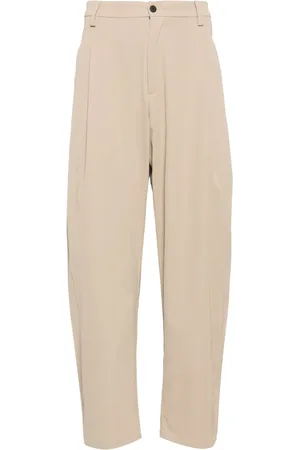 CROQUIS Pantalon chino à détails plissés