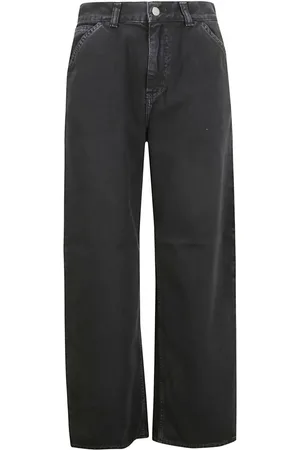 Carhartt Jean droit à taille mi-haute