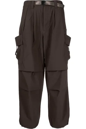 Spoonyard Pantalon cargo côtelé à logo appliqué