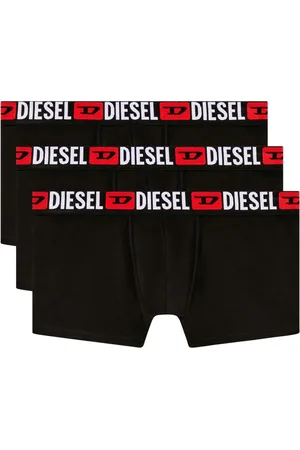Diesel Lot de trois boxers à taille à logo