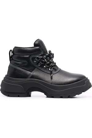 Maison Margiela Bottines en cuir à lacets